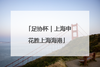足协杯｜上海申花胜上海海港